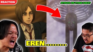 ATTACK ON TITAN SEASON 4 EPISODE 28 | EREN... (PRUL REACTION INDONESIA)