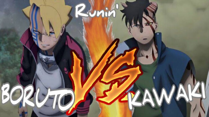 Epic Boruto VS KAWAKI [ Runnin' ]