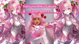 Hatsune Miku Sakura cover dance B*Komachi 🌸