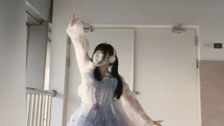 Today I danced the original version of more jump more～