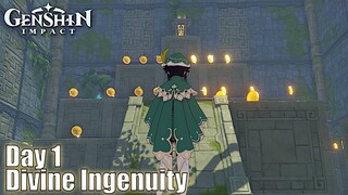 GENSHIN IMPACT - Divine Ingenuity Day 1 - Faster, Faster