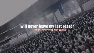 never leave never in my entire life