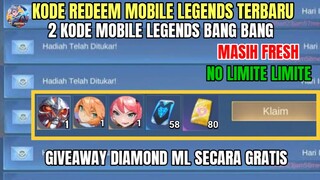 BURUAN! 2 KODE REDEEM ML TERBARU KODE REDEEM MOBILE LEGENDS HARI INI UPDATE AGUSTUS 2024