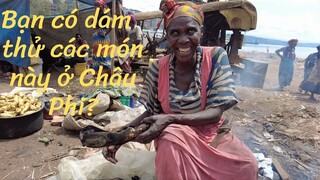 Không phải ai cũng dám chén các thức ăn đường phố này ở CHDC Congo, Châu Phi 🇨🇩🤣🤪