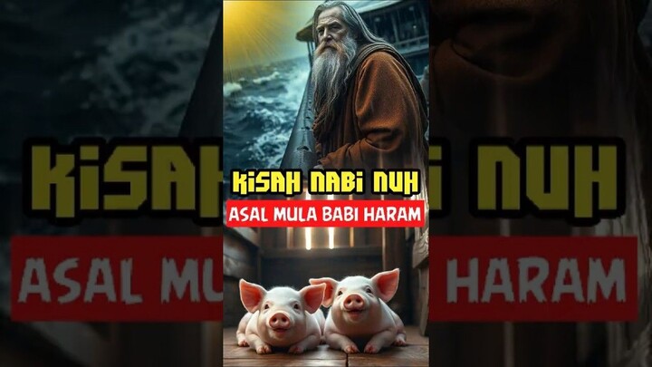 KISAH NABI NUH DAN ASAL MULA BABI HARAM DAN NAJIS #feedshorts #youtubeshorts