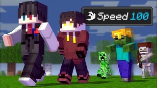 Minecraft tapi SEMUA MOB 10X LEBIH CEPAT!