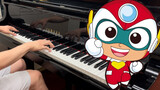 【เปียโน】บินไปข้างหน้าอย่างมีความสุข - Happy Baby Theme Song Children's Day จะทำให้คุณมีความสุข!