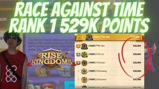 TIPS DAN TRIK CARA DAPAT RANK 1 di EVENT RACE AGAINST TIME KD 2170 | Rise Of Kingdoms Indonesia