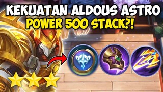 ALDOUS ASTRO POWER 500 STACK?! 6 ASTRO 6 WRESTLER. MAGIC CHESS MOBILE LEGENDS