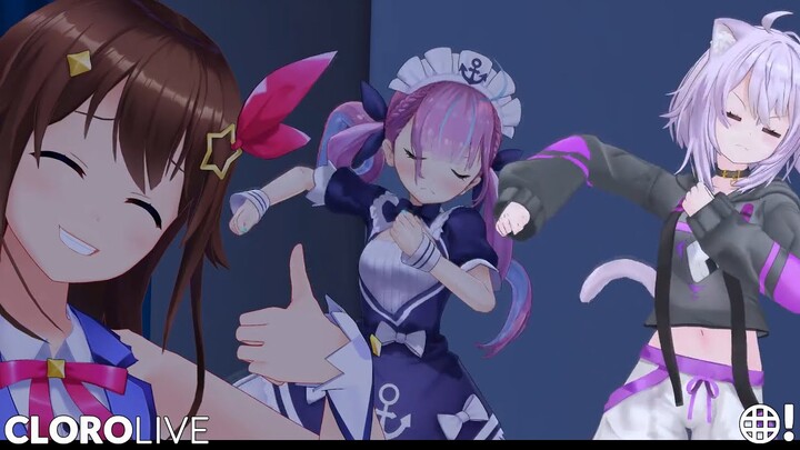 [MMD] Hololive - ｽﾞｲ₍₍ง˘ω˘ว⁾⁾ｽﾞｲ