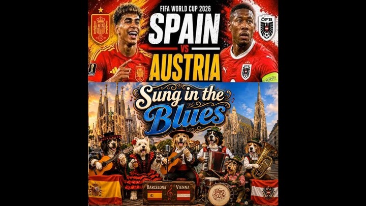 Spain VS Austria Sung in the Blues
