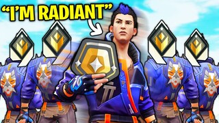 I spectated a Gold Yoru who thought he was a Radiant Player