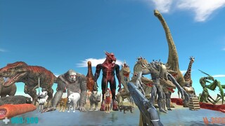 All Units Hunting Me in Metal Desolation. Animal Revolt Battle Simulator