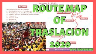 Black Nazarene | Itim na Nazareno Traslacion 2020 | Route Map and Schedule