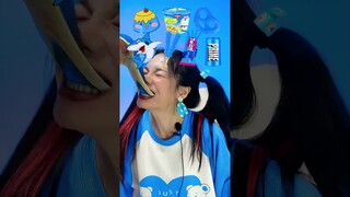 Random Blue food MUKBANG🐬#shorts