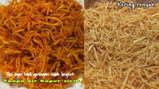 Resep Kentang Mustofa Tanpa Kapur Sirih || Tips & trik kentang mustofa renyah tahan lama