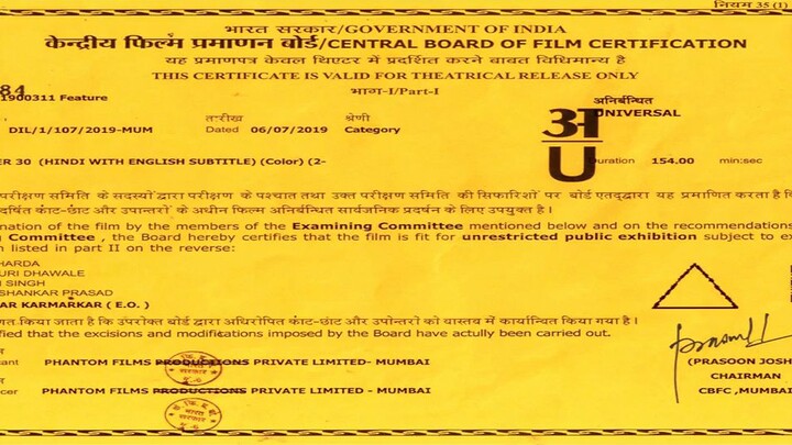 Super 30 2019 WebRip Hindi 720p x264 AAC ESub -