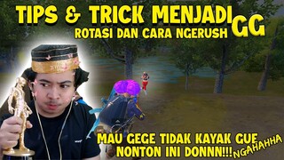 "TRICK & TIPS" CARA SIMPEL ROTASI DAN NGERUSH MUSUH DENGAN BENAR DI SEASON NOWW!!! | PUBG Mobile