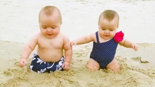 Cute Twin Babies Fun Fails and Moments