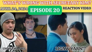 Episode 20 | What's Wrong with Secretary Kim? | Kim Chiu | Paulo Avelino | REACTION VIDEO
