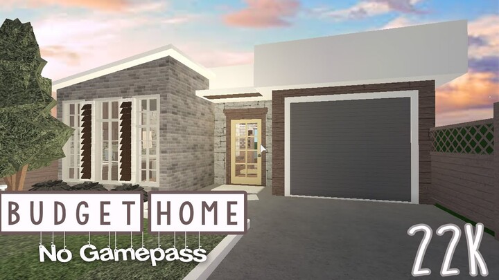 BUDGET HOME (No Gamepass) | Bloxburg Builds