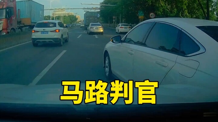 我愿称阁下为最强马路判官？