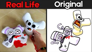 REAL LIFE VS ORIGINAL | The Craziest Version Alphabet Lore in REAL LIFE | FULL VERSION