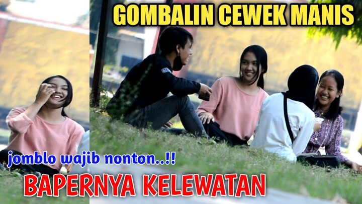 PERTAMA KALI PRANK GOMBALIN ORANG TAK DIKENAL, bikin baper | anang icikiwir