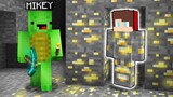 Mikey and JJ -  GOLD PRANKED in Minecraft gameplay by Mikey and JJ (Maizen Parody) Mike