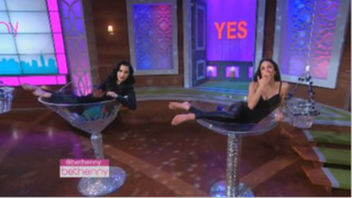 Dita Von Teese Teaches Seduction... in a Cocktail Glass!