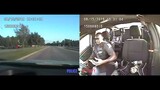 Dashcam Menangkap Momen SUV Menabrak Mobil Polisi Tulsa