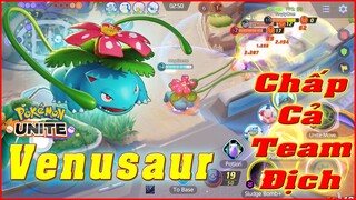 Pokémon UNITE: Venusaur - Pokemon Hệ Cỏ, Leo Rank Cực Mạnh Với Bộ Chiêu Thức Ném Độc