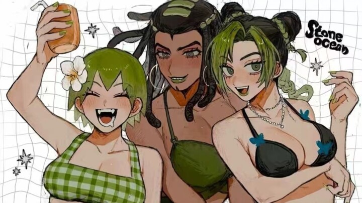 JOJO里的高质量同人图