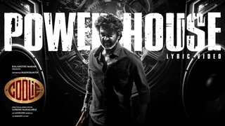 Coolie - Powerhouse Official Lyrical Music Video Tamil 4K HD