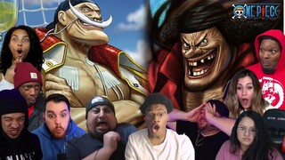 WHITEBEARD VS BLACKBEARD | ONE PIECE EPISODE 485 BEST REACTION COMPILATION