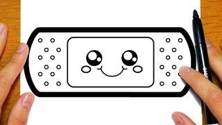 BELAJAR MELUKIS PLASTER LUKA COMEL | Lukisan yang mudah