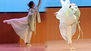 Sự lãng mạn của cây liễu gấp là độc nhất vô nhị của người Trung Quốc! Sinh viên nữ sáng tạo điệu múa