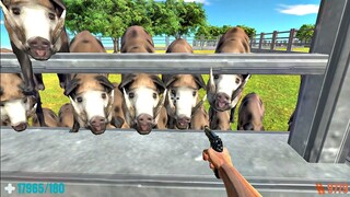 Animals Hunting Me in Abandoned Zoo. Animal Revolt Battle Simulator