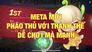 Bông chess. THÁNH THỂ VỚI PHÁO THỦ. ĐỘI HÌNH MẠNH MÀ DỄ CHƠI. MAGIC CHESS TIPS & GAMEPLAY | MLBB