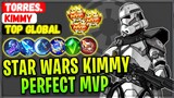 Star Wars Kimmy Arena Contest Perfect MVP [ Top Global Kimmy ] TORRES. - Mobile Legends Build