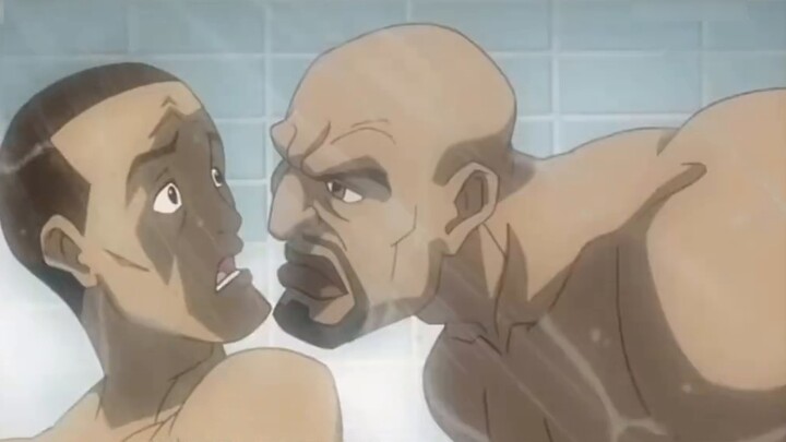 You dropped the soap.