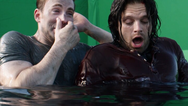 Đã cắt một đoạn tổng hợp tất cả các cảnh hậu trường của Winter Soldier!