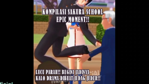 KOMPILASI MOMEN EPIC DI DRAMA SAKURA SCHOOL!! LUCU SAMPE BENGEK!!