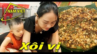 Má 5 làm xôi Vị - Dì Út 15 chơi với Sơn Hà   [Nam Việt 1766]