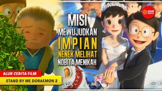 PERNIKAHAN NOBITA DAN SHIZUKA YANG PENUH MAKNA  - ALUR CERITA ANIME STAND BY ME DORAEMON 2