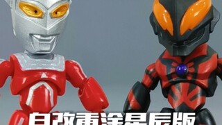 Self-modified Broco Star Edition Ultraman Seven Repainted Belia Broco Heroes Mobilization