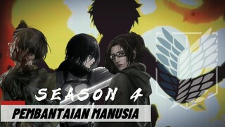 Hujan darah di season 4 || Attack On Titan