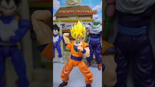 Goku canta LALA ¡Final inesperado! #goku #dragonball #dragonballz #humor #lala #shfiguarts #dbz