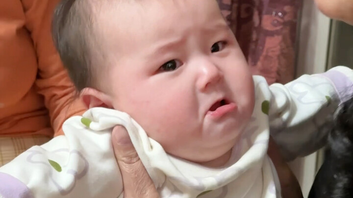 She thought a strange aunt was going to take her away, and she felt wronged.