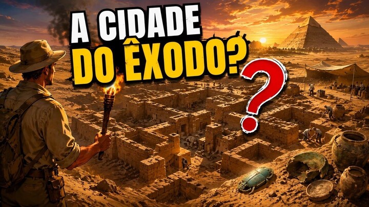 A CIDADE DO ÊXODO? Descoberta no Egito Pode Revelar um Mistério de 3.500 Anos